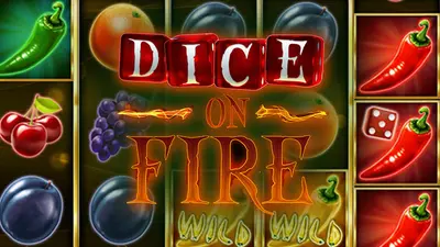 dice on fire